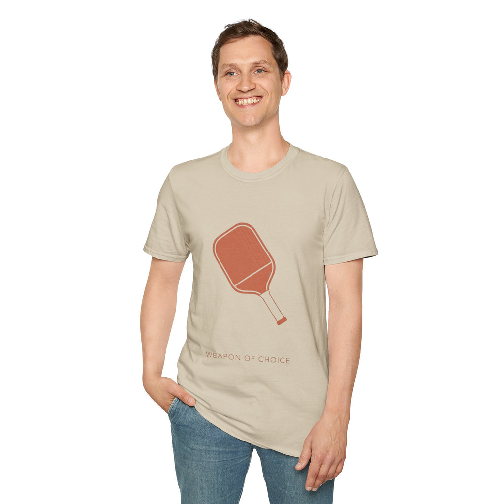 "Weapon of Choice" - Pickleball T-Shirt