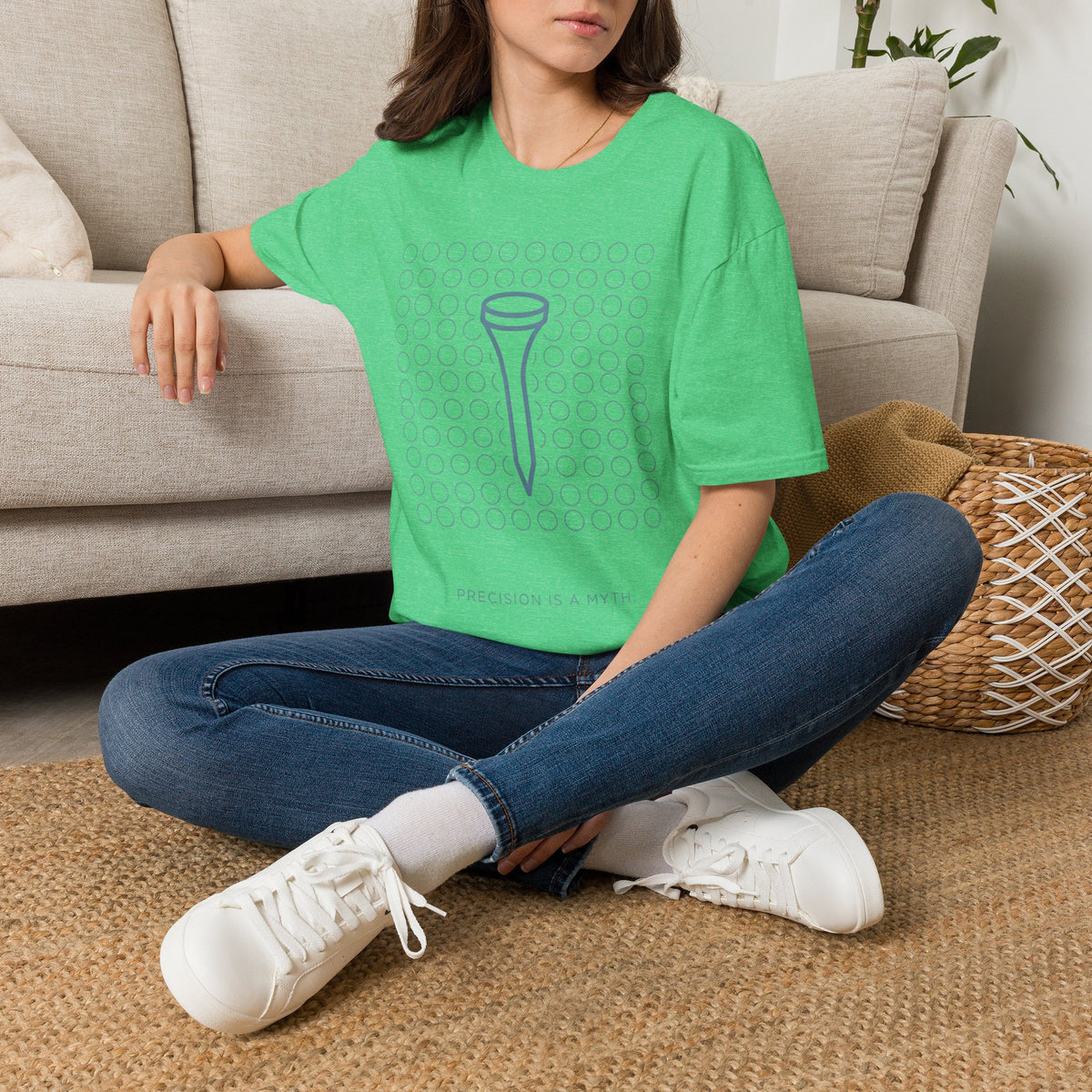 "Precision is a Myth" - Golfing T-Shirt