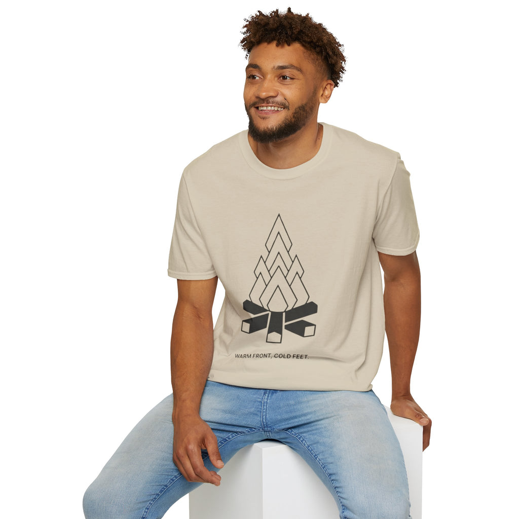 "Warm Front, Cold Feet" - Hiking T-Shirt
