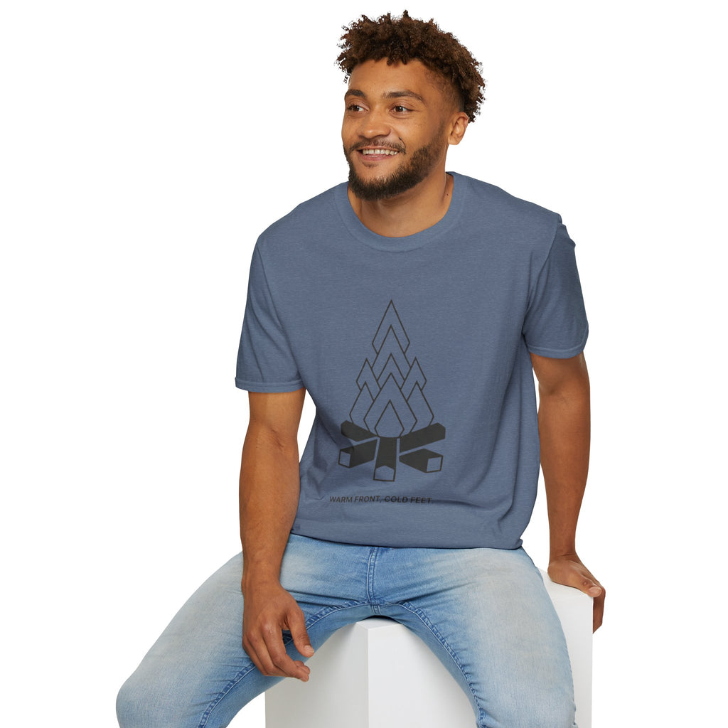 "Warm Front, Cold Feet" - Hiking T-Shirt