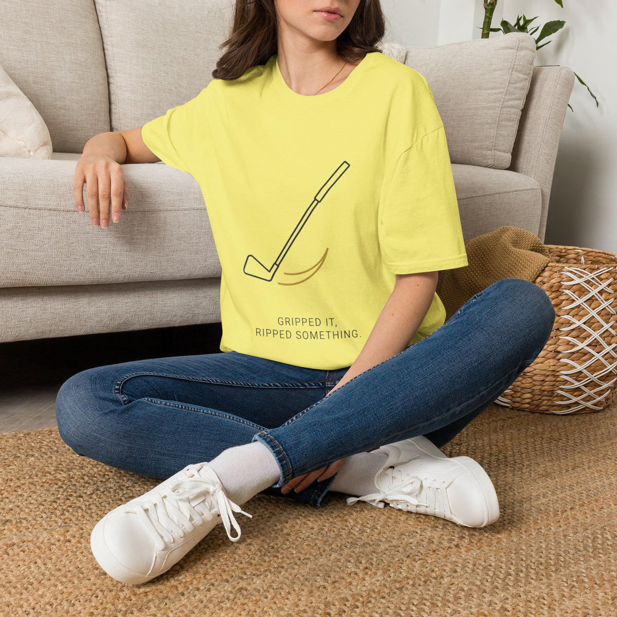“Gripped It, Ripped Something” - Golfing T-Shirt
