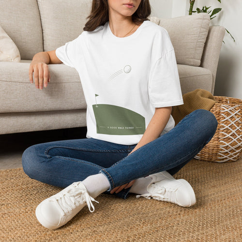 "A Good Walk Ruined" - Golfing T-Shirt