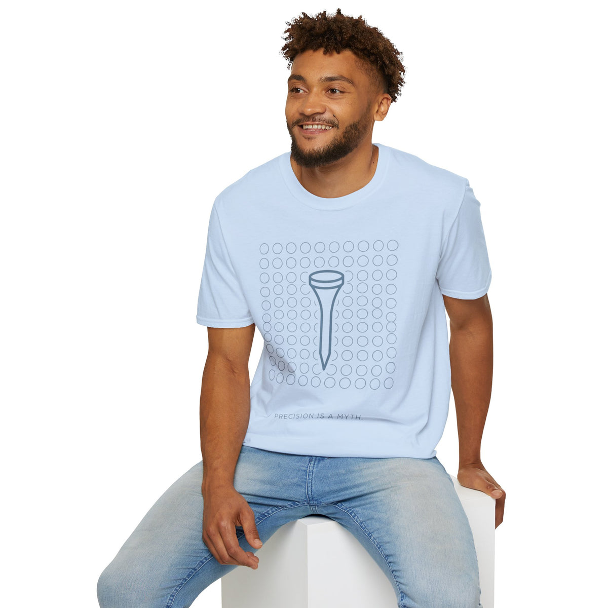 "Precision is a Myth" - Golfing T-Shirt