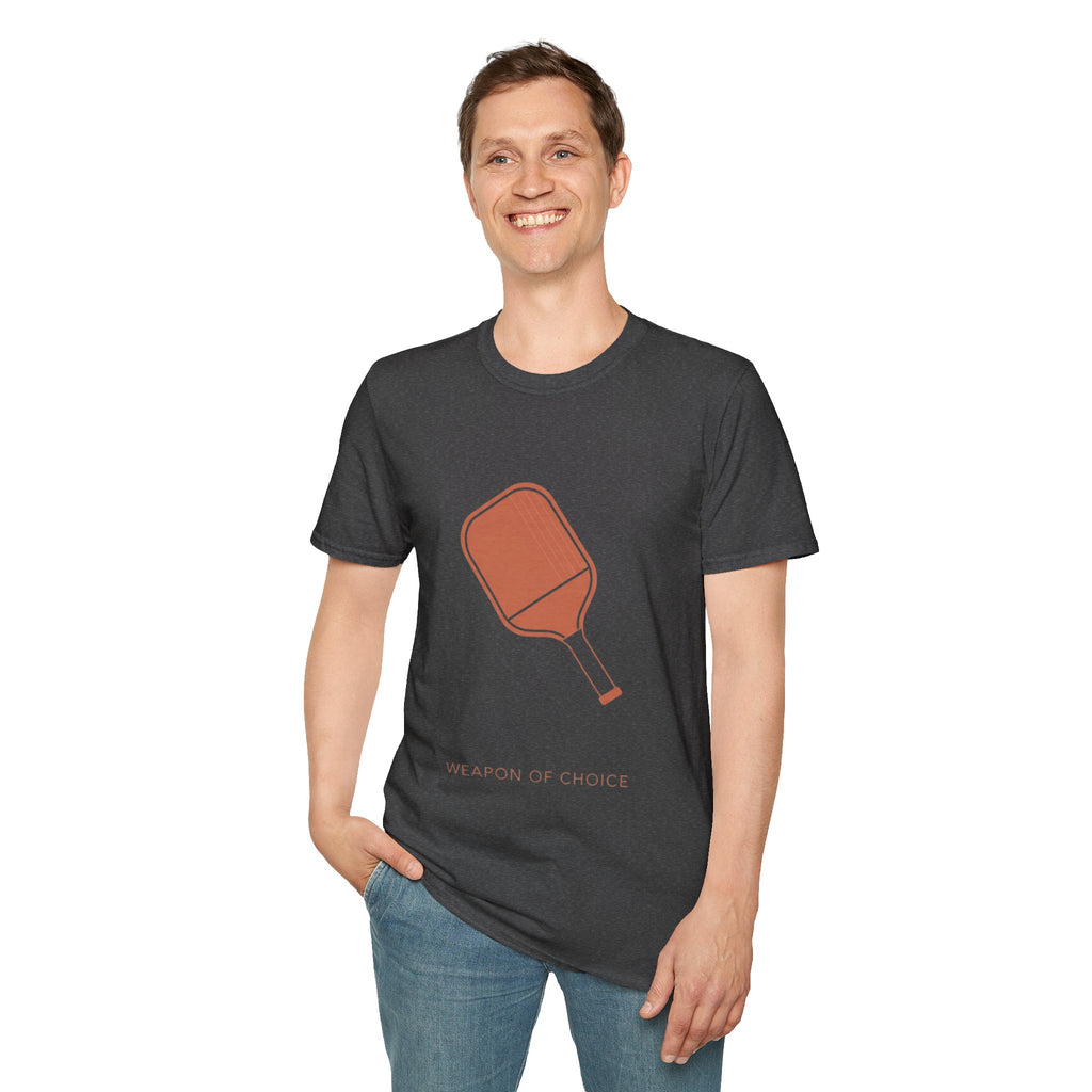 "Weapon of Choice" - Pickleball T-Shirt