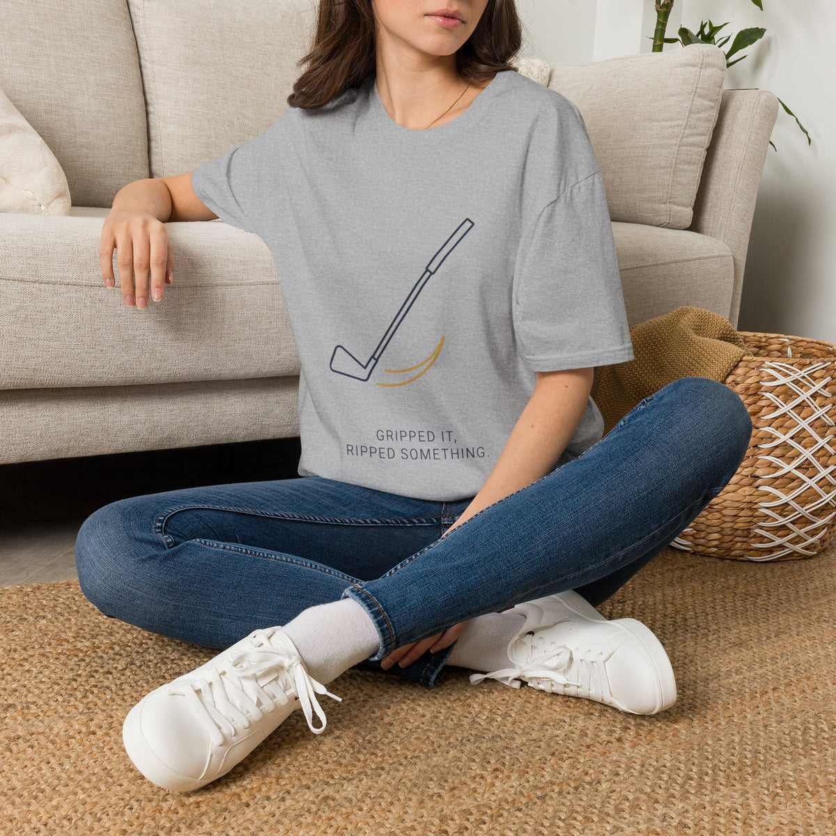 “Gripped It, Ripped Something” - Golfing T-Shirt