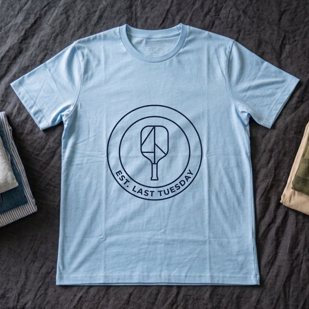 "Est. Last Tuesday" - Pickleball T-Shirt