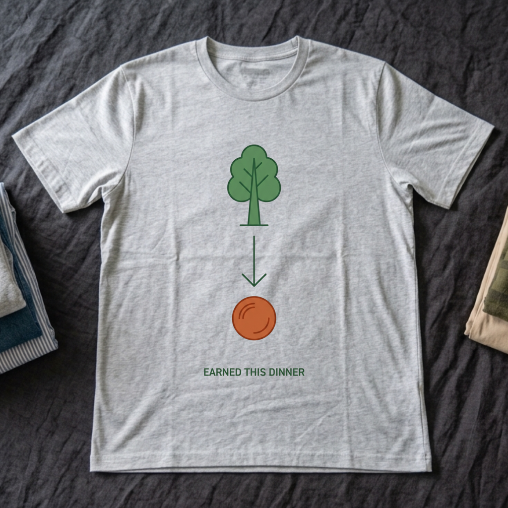 "Earned this Dinner" - Hunting T-Shirt