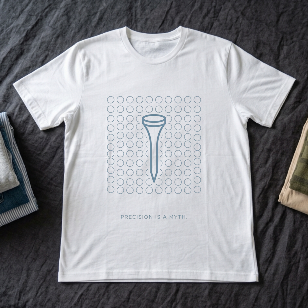 "Precision is a Myth" - Golfing T-Shirt