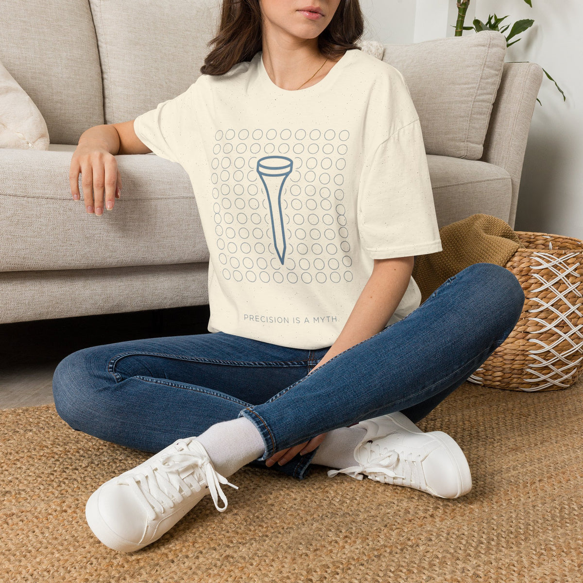 "Precision is a Myth" - Golfing T-Shirt
