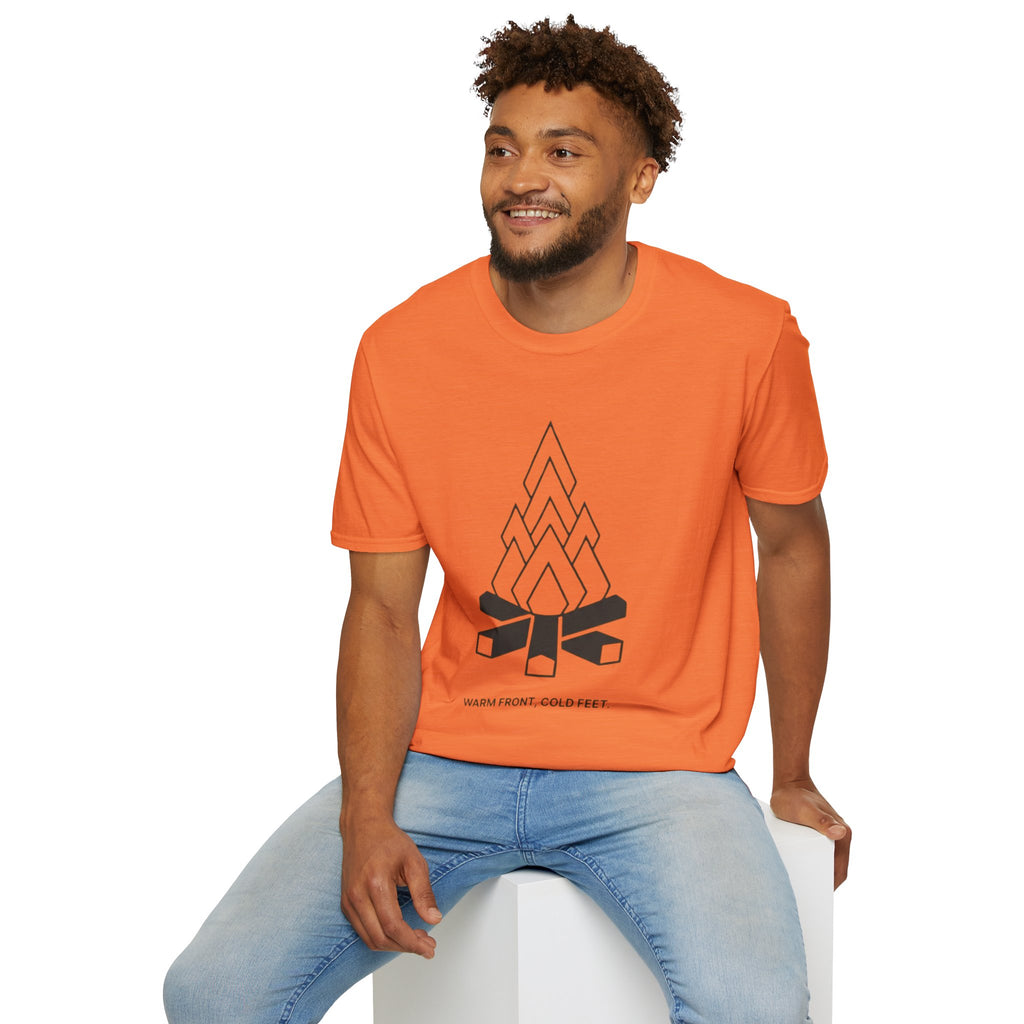 "Warm Front, Cold Feet" - Hiking T-Shirt