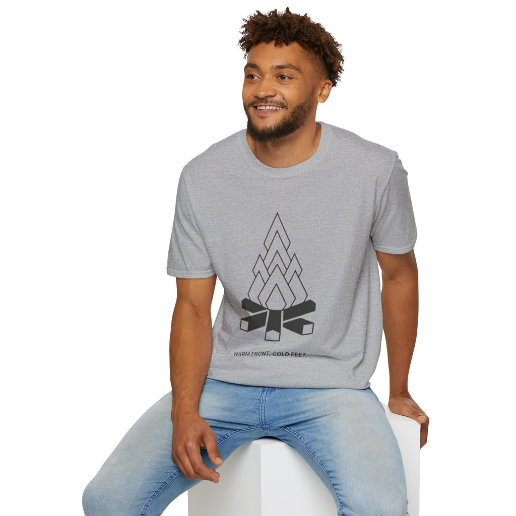"Warm Front, Cold Feet" - Hiking T-Shirt