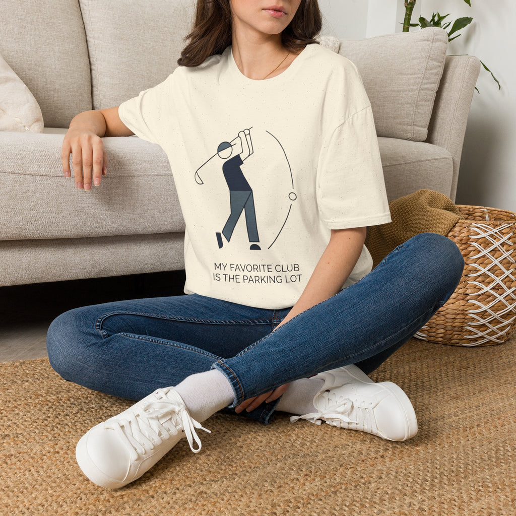"My Favorite Club Is The Parking Lot" - Golfing T-Shirt
