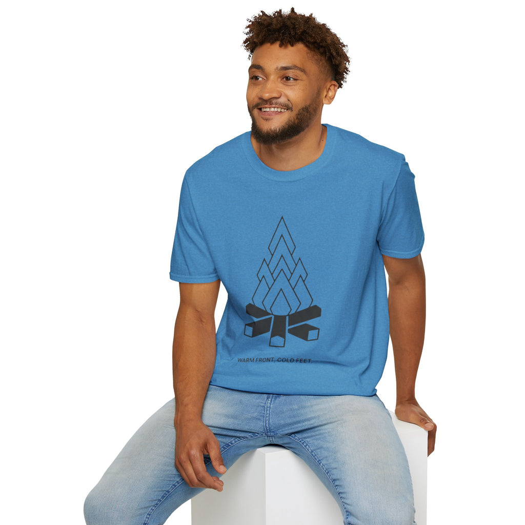 "Warm Front, Cold Feet" - Hiking T-Shirt
