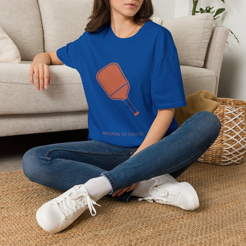 "Weapon of Choice" - Pickleball T-Shirt