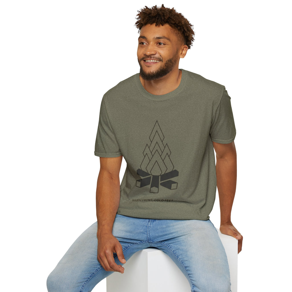 "Warm Front, Cold Feet" - Hiking T-Shirt