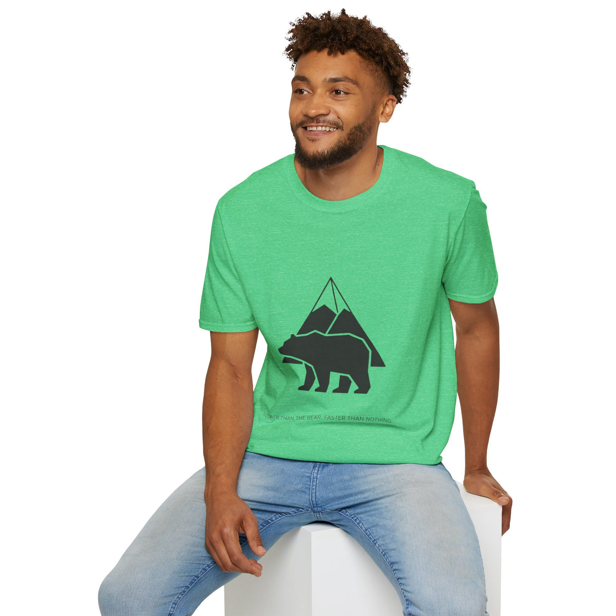 "Slower Than The Bear, Faster Than Nothing" - Hiking T-Shirt
