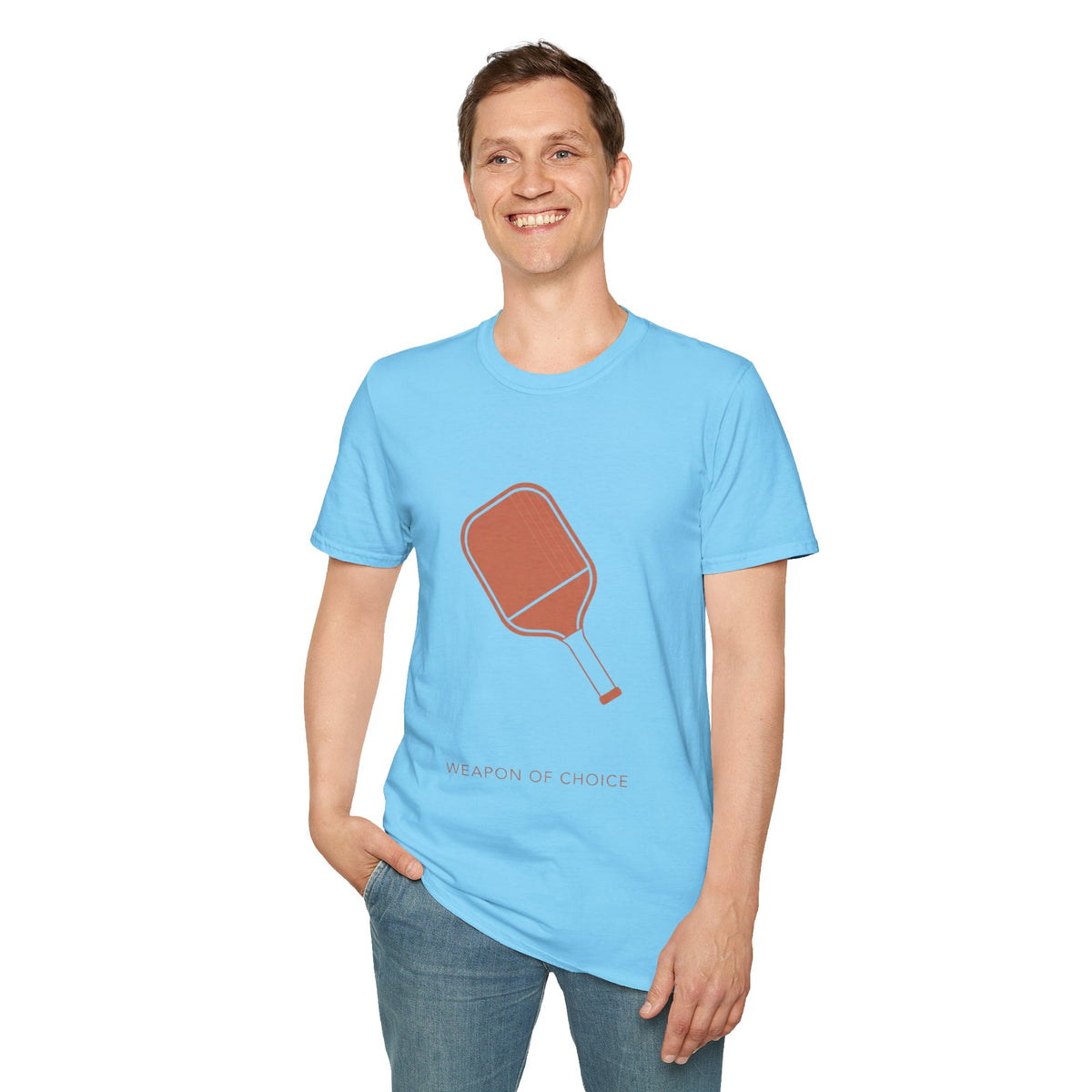 "Weapon of Choice" - Pickleball T-Shirt