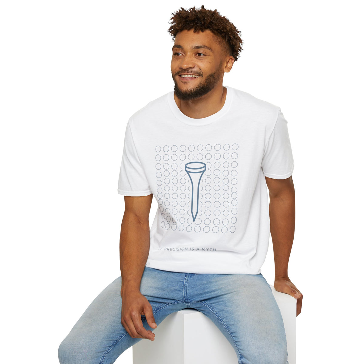 "Precision is a Myth" - Golfing T-Shirt