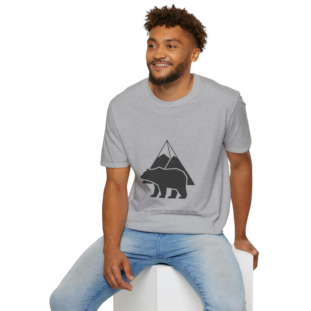 "Slower Than The Bear, Faster Than Nothing" - Hiking T-Shirt
