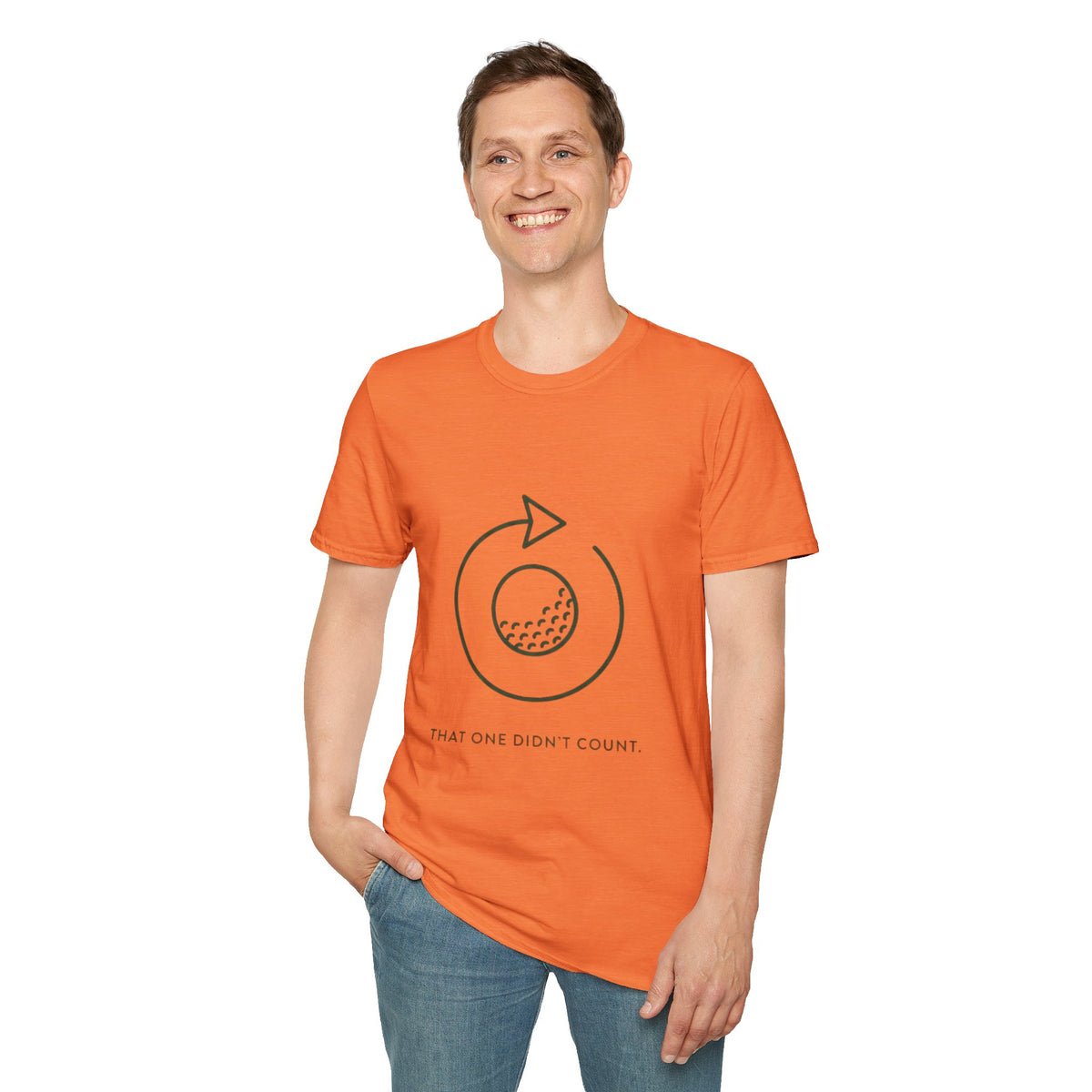 "That One Didn't Count" - Golfing T-Shirt