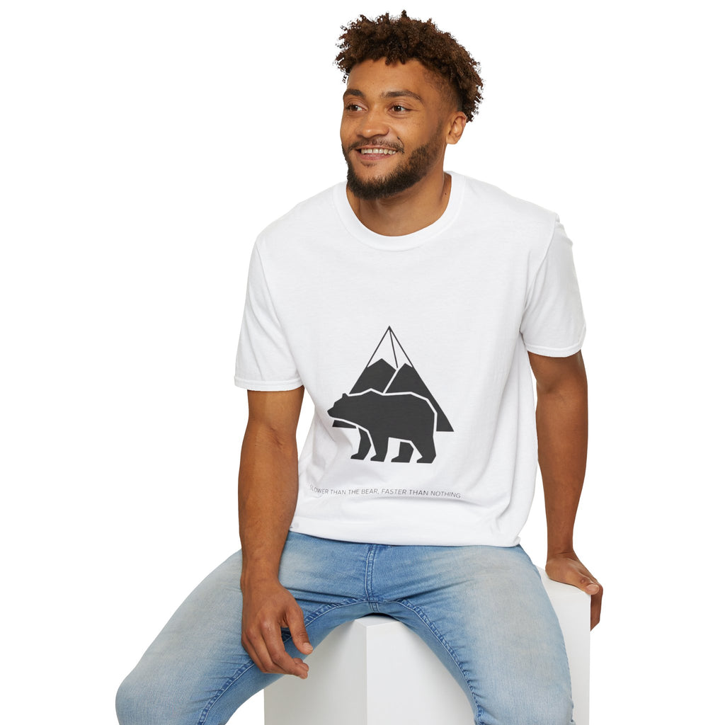 "Slower Than The Bear, Faster Than Nothing" - Hiking T-Shirt
