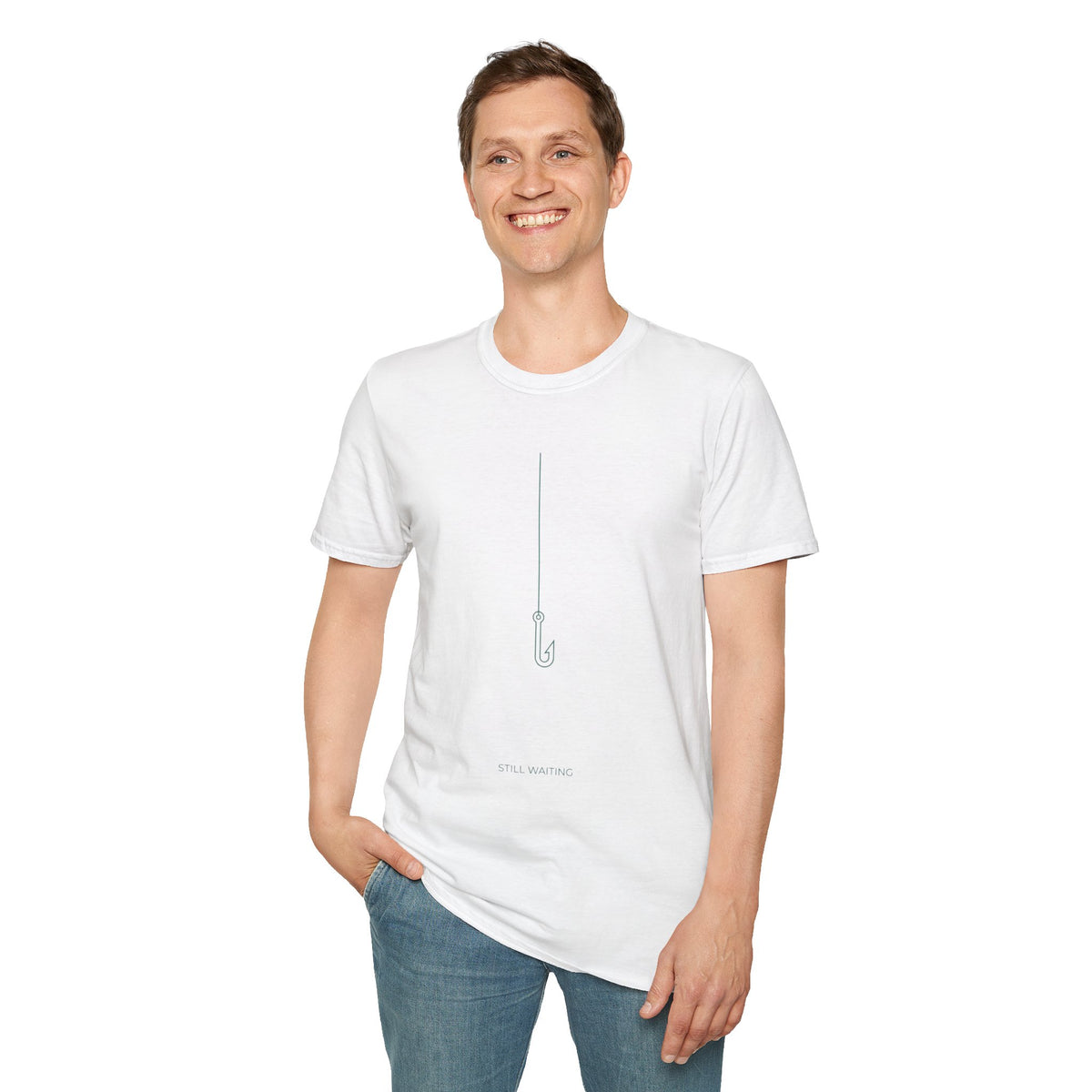 "Still Waiting" - Fishing T-Shirt