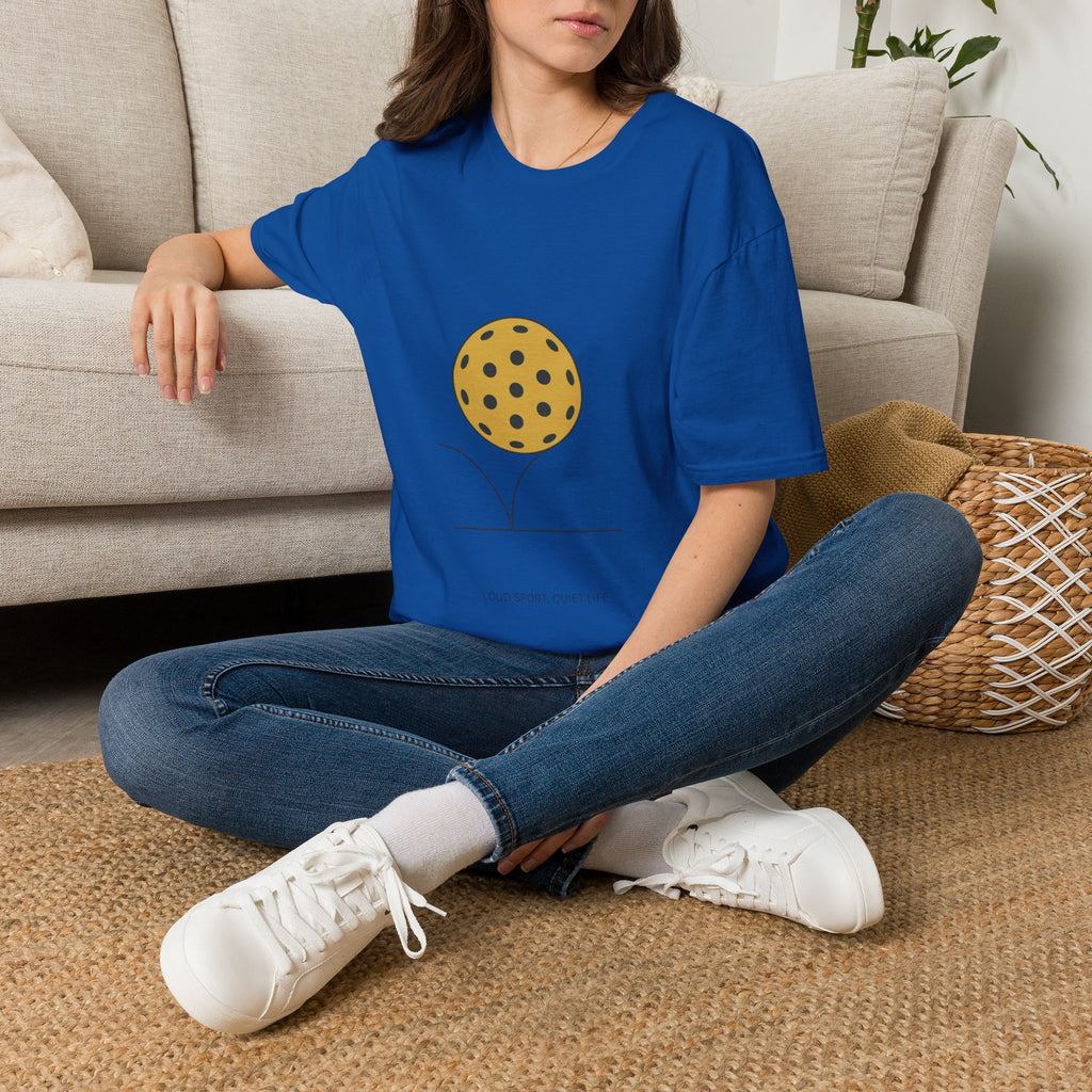 "Loud Sport. Quiet Game" - Pickleball T-Shirt