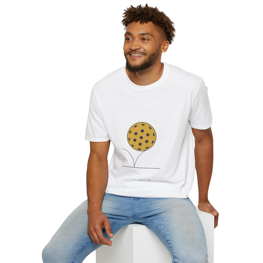 "Loud Sport. Quiet Game" - Pickleball T-Shirt