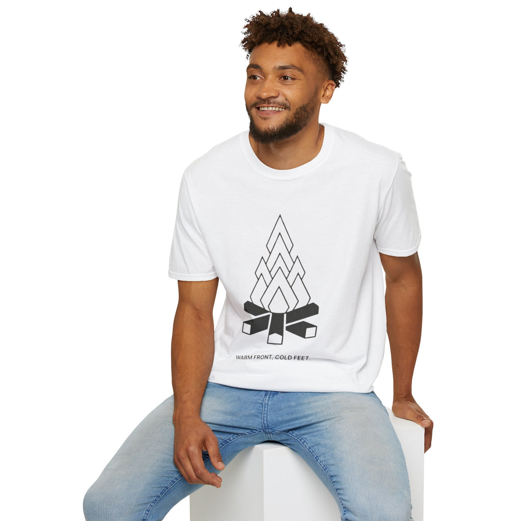 "Warm Front, Cold Feet" - Hiking T-Shirt