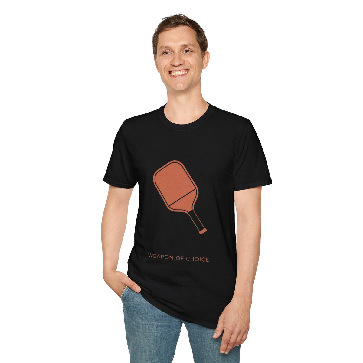 "Weapon of Choice" - Pickleball T-Shirt